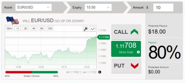 optiontrede broker high low options