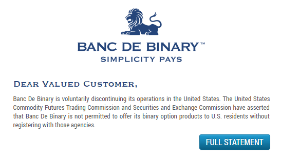 banc de binary usa