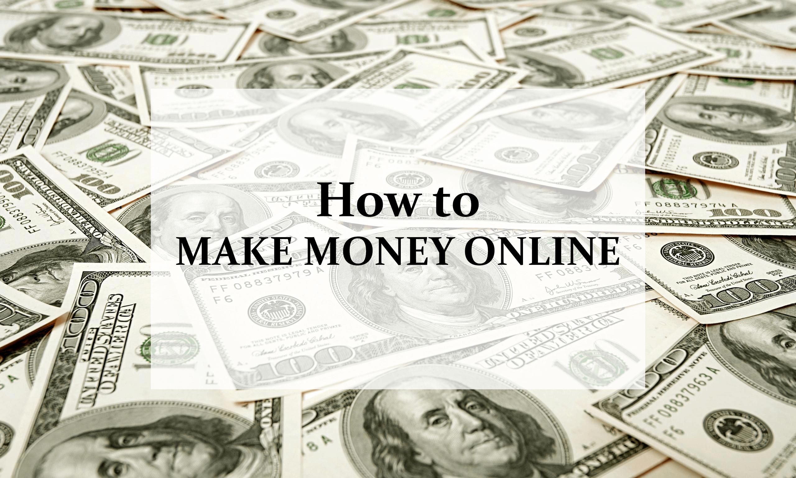 7 Realistic Ways to Make Money Online