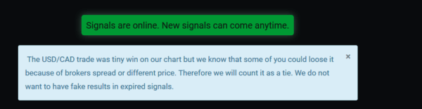 The real signals message