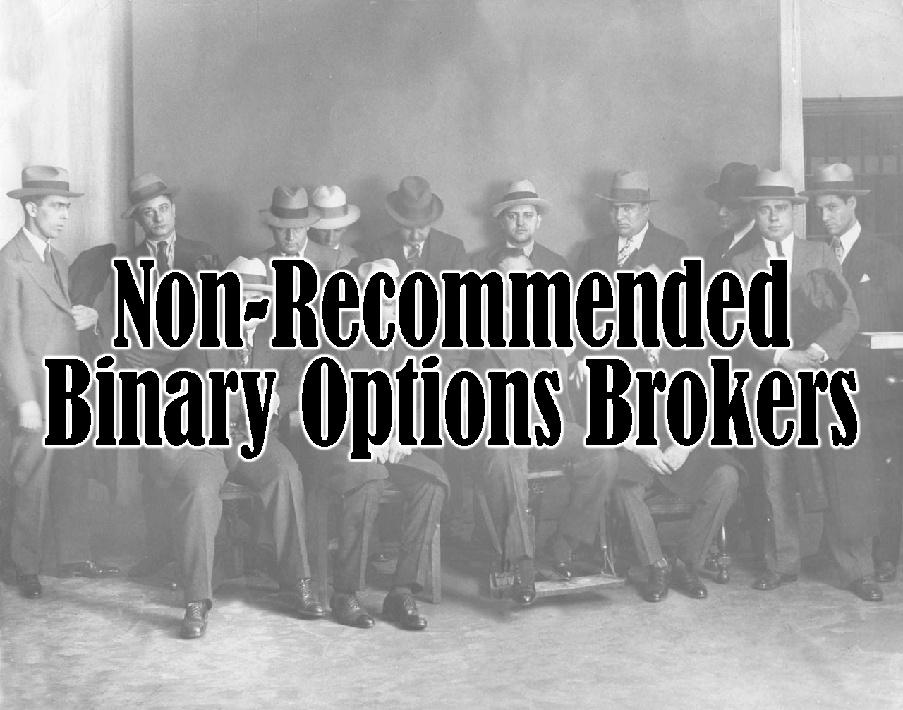 List binary options brokers