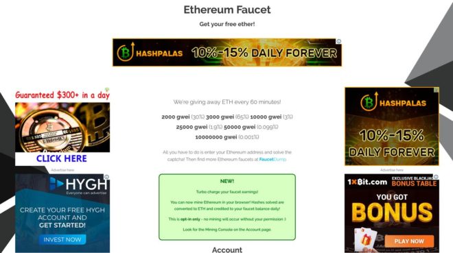 Ethereum Faucet.info